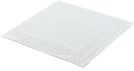 Kleine Wolke 7142114413 Badteppich Cotone, 50 x 50 cm ohne Auschnitt, schneeweiß