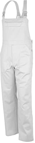 QUALITEX HIGH QUALITY WORKWEAR Latzhose-Basic 100% CO 240 G/M² Farbe Weiss Größe 94
