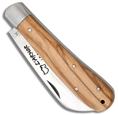 Actiforge - Couteau breton L'Armor - Bois d'olivier - Fabrication Française Artisanale