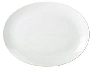 Genware NEV-112131 Royal Oval Plate, 31 cm (Pack of 6)