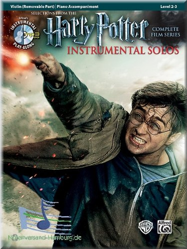 Harry Potter Instrumental Solos Violin - Selections from the Complete Film Series - Violine Noten [Musiknoten]