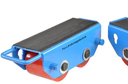 Pro-Lift-Montagetechnik 2t Panzerrollen, Transportfahrwerk, 1 Stück, starr, zusammensteckbar, 00592