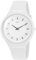 Swatch Unisex Erwachsene Analog Quarz Uhr mit Silikon Armband SVUM102