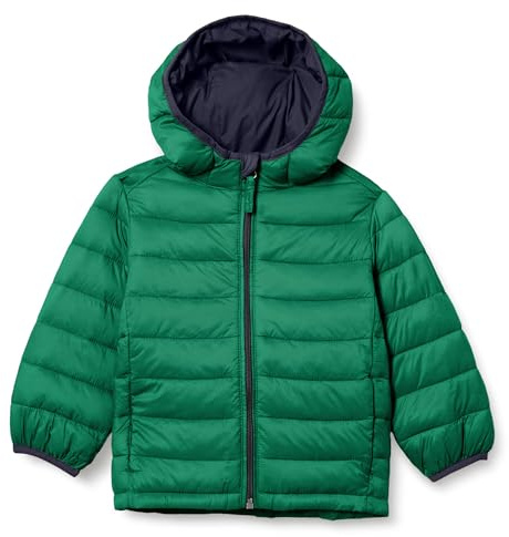 Amazon Essentials Jungen Leichte wasserdichte verstaubare mit Kapuze Übergangsjacke