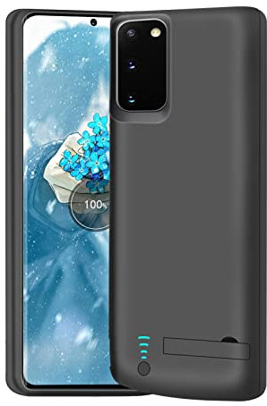 BAHOND Battery Case for Samsung Galaxy S20 5G, 5000mAh Rechargeable Extended Battery Charger Case, Add 105% Extra Juice (6.2 Inches) Black