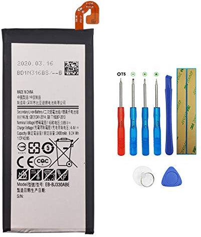 Swark Batteria EB-BJ330ABE compatibile con Galaxy J3 2017 J330F con strumenti