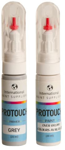 PROTOUCH Car Paint By Colour Code For Any Car Manufacturer Basecoat touch Up Pen + Primer 20ml