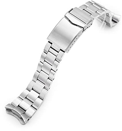 22 mm Super-O Boyer Uhrenarmband kompatibel mit Seiko GMT SSK001