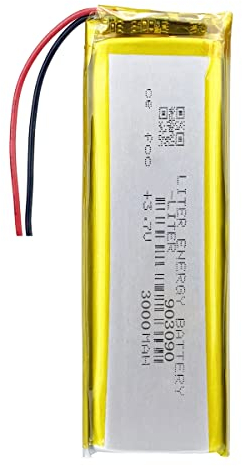 3.7V 3000mAh 903090 Lipo Batterie Wiederaufladbare Lithium Polymer Ionen Batterie