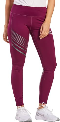 Erima Damen Race Line 2.0 Lange Laufhose (860011), aubergine, 34