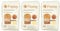 3 x 1kg Gluten Free Brown Bread Machine Flour Wheat Dough