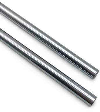 2 Stück 8mmX350mm Linearführung Linearwelle, Stahlzylinder Linearschiene Optische Achse für 3D-Drucker, DIY, CNC - Metrische h8-Toleranz (350mm, Durchmesser: 8mm)