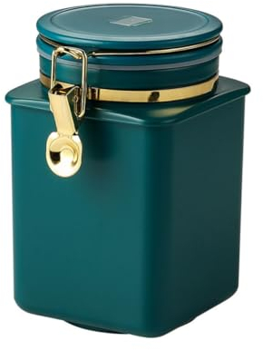 RORPOIR Bean Canister Airtight Coffee Bean Storage Jar Lid for Long Use Fresh Preservation