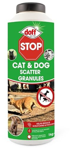 Dof Stop Cat & Dog Scatter Granules 1kg - Dof's Scatter Granules Helps To Reduce Scratching And Fouling And Masks Odours In Fouling Areas.