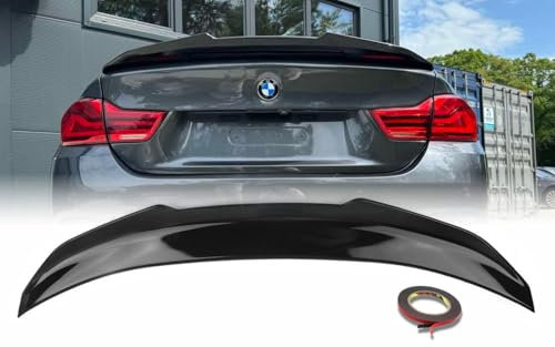 MpTuned F36 PSM Stil Heckspoiler schwarz glänzend für BMW 4er 2014-2020 Performance Tuning Gran Coupe 420i 428i 430i 435i 440i Heckspoiler Tuning