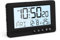 OQIMAX Wecker Digital, Batteriebetriebene Tischuhr mit LCD Display, 12/24 Stunden, Kalender, Temperaturanzeige, Reisewecker mit 2 Alarme, Schlummerfunktion, Digital Uhr für Schlafzimmer Home Office