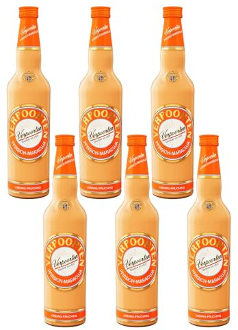 6 x 0,7 L VERPOORTEN PFIRSICH-MARACUJA Eierlikör 17%vol