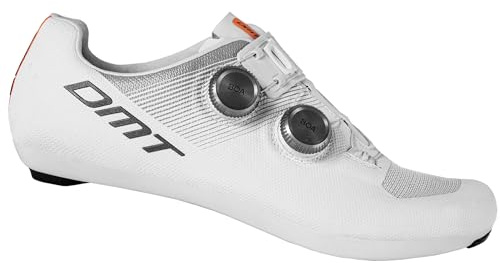 DMT Herren Kr0 Evo Rennradschuhe, weiß/silberfarben, 44.5 EU