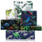 Dinosaurier-Geschenkpapier für Kinder, Jungen, Mädchen, Jurassic Dinosaurier Geburtstags Geschenkpapier, 6 Blatt 50 x 70 cm, Dino-Geschenkpapier für Dinosaurier, Geburtstag,Babyparty
