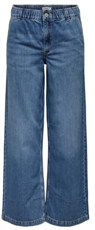 ONLY Damen Onlcomet Mw Wide DNM Pim620 Noos, Medium Blue Denim, XS / 32L