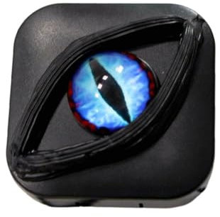 Devil's Eye Contact Lenses Box Color Portable Contact Case Kit Lens For Travel Travel No Personality Halloween No No Case, Personality Portable Halloween Box, Storage Travel Storage Personalit