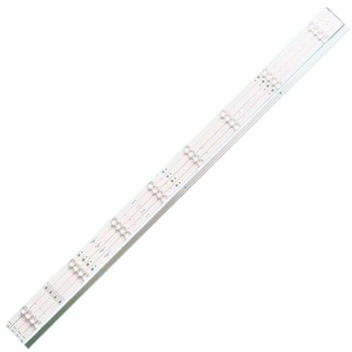 TVAAGHBCBR 5 Stück 8LED quadratische Linse 1009 mm TV-LED-Hintergrundbeleuchtungsstreifen kompatibel for Hisense 55 Zoll 55R6040E LB55143 1198291 HE5591L 50019 7Y37