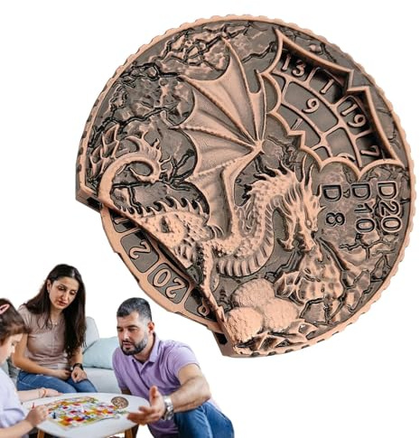 Metall Spinner Set Metall Spinner Fidget Deko All in 1 Rollenspiele Brettspiel Coole Metall Party mit Spinner für Erwachsene