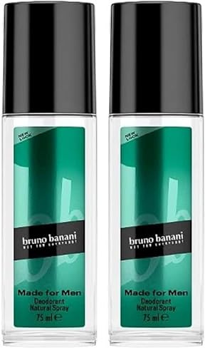 Bruno Banani Made for Men Deosp, 75 ml, M (Packung mit 2)