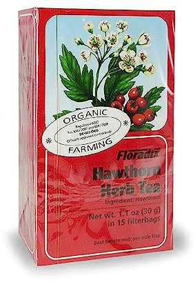 Floradix Hawthorne Organic Herbal Tea 15 Bags