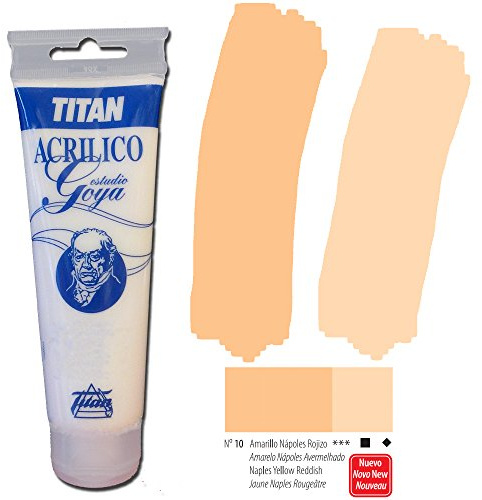 ACRÍLICO GOYA ESTUDIO AMARILLO NÁPOLES ROJIZO 125 ML Nº 10