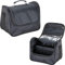 Ver Beauty Kosmetiktasche mit weichen Seiten, Nylon, Schwarz, Schwarzes Nylon