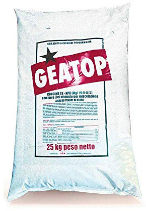 GEATOP - Concime per tapperti erbosi con azoto a lenta cessione - 25Kg