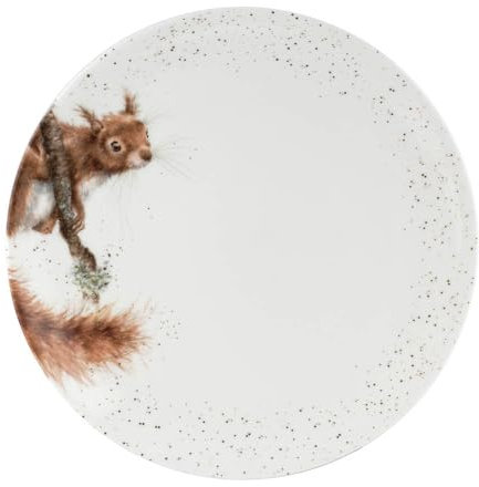 Wrendale Designs - 'Squirrel Dinner' Dinner Plate
