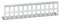 Hager Patchpanel für 24 Patchmod UM00K4 f.24 RJ45 Zubehör Kleinverteiler 3250610660737