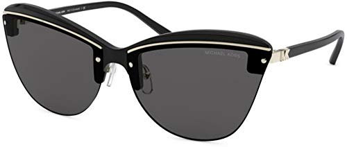 Michael Kors Damen 0mk2113 Sonnenbrille, Black/Grey, One Size