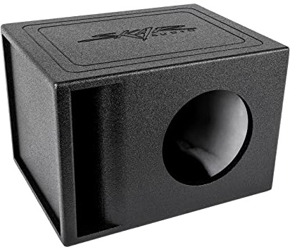 Skar Audio AR1X8V Singolo 8 Universal Fit Armor Coated Ported Subwoofer Box con porta Kerf