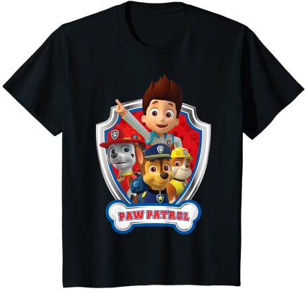 Kinder Paw Patrol Patrol Pup Team Little Heroes Unite für Kinder T-Shirt