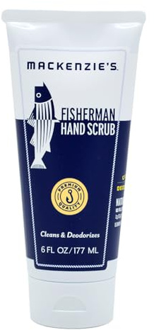 MacKenzie's Fisherman Hand Scrub - Gifts for Men - Gifts for Fisherman - Gifts for Cooks - Gifts for Gardeners - Hand Cleanser - Hand Deodorizer