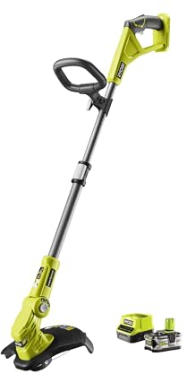 RYOBI 18 V ONE+ Kantenschneider, 5,0 Ah Akku, Schnellladegerät RLT183250F