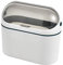 Poubelle en Plastique avec Couvercle Poubelle avec Couvercle Creative Mural Salle De Bain Cuisine Table Basse Panier avec Couvercle Bac De Rangement Mini Poubelle De Bureau Navy Blue,One Size