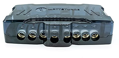 WATTSTUNDE Plus Distributor 4 - Stromverteiler mit Hochlastsicherungen 40A 60 A im Set (Plus 4)