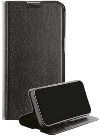 VIVANCO Premium Booklet Apple iPhone 13 Schwarz Standfunktion, Stoßfest PWVVIPH2021BK