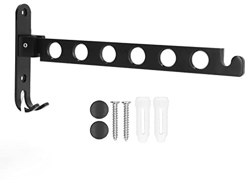 Cyrank Tendedero para Colgar Ropa Interior, Colgador de Pared Plegable para Ropa, Colgador de Ropa portátil Plegable, Organizador de Almacenamiento de Armario de Metal para baño