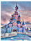 XiangJunly Kit de peinture diamant 5D à faire soi-même pour enfants et adultes, broderie en strass, peinture sur toile par numéros comme cadeau pour la décoration murale de la maison, château