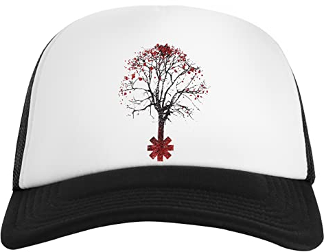 Jinbetee Das Paprikabaumblut Weiße Baseballmütze Unisex Snapback