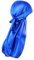 WLLHYF Durag Headwraps Aus Seide Mit Langem Schwanz Atmungsaktiv Piratenmotiv Blau Einheitsgröße