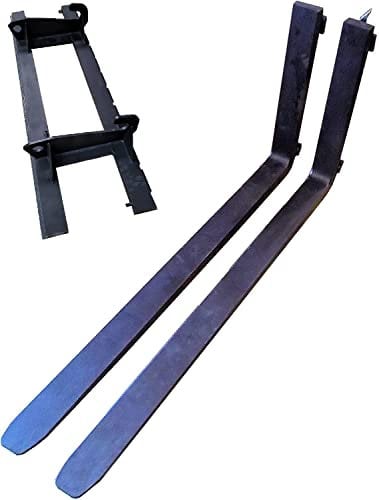 SRM-Design Gabelträger 100cm FEM 2 Weidemann Aufnahme Frontlader Palettengabel mit 2X Gabelzinken
