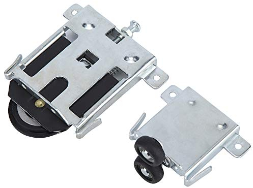 mumisuto Sliding Wardrobe Door Parts Wheels, Closet Door Convex Wheel, Sliding Door Kit for Home Furniture Cabinet