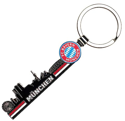 FC Bayern München Schlüsselanhänger - Skyline - Anhänger Keychains FCB