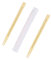 300 Pairs - Food-Safe Individually Wrapped Wooden Chopsticks 210mm Long | Smooth and Splinter-Free Lightweight and Ecofriendly | Elegant Design for Special Occasions